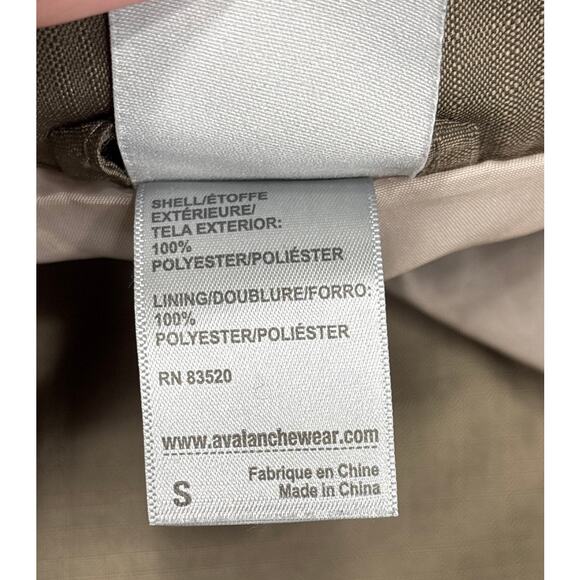 Avalanche Women’s Jacket Small – Brown Lightweight Hooded Cinch Waist Coat - Picture 13 of 16